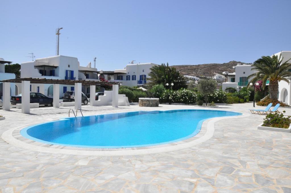 Luxury House With Swimming Pool In Ornos Mykonos Villa Buitenkant foto