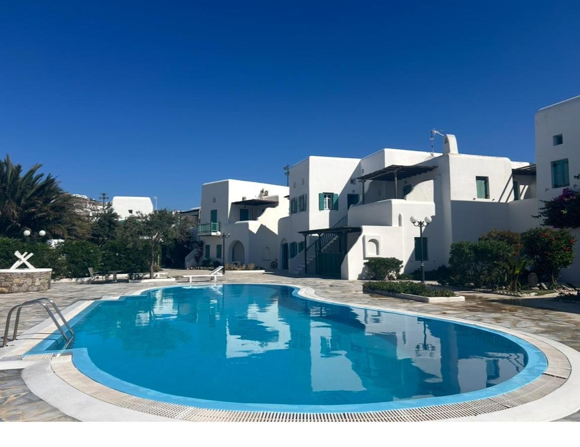 Luxury House With Swimming Pool In Ornos Mykonos Villa Buitenkant foto