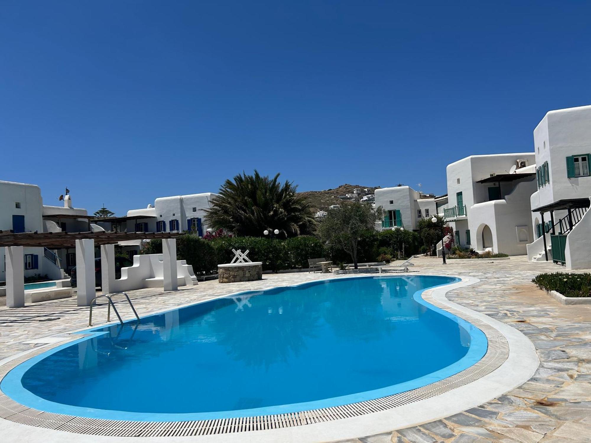 Luxury House With Swimming Pool In Ornos Mykonos Villa Buitenkant foto